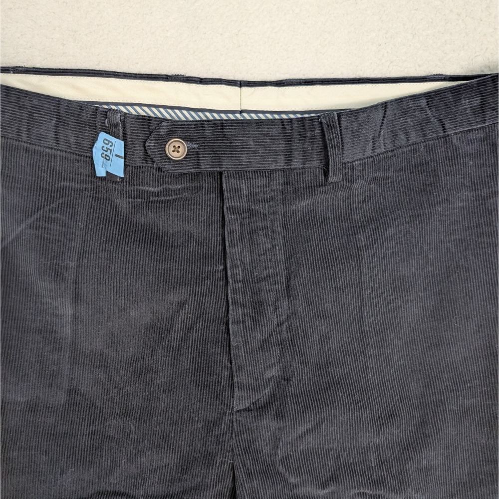 Lauren Ralph Lauren Pants Mens 38x32 Dark Blue Corduroy Cotton Thick Lightweight